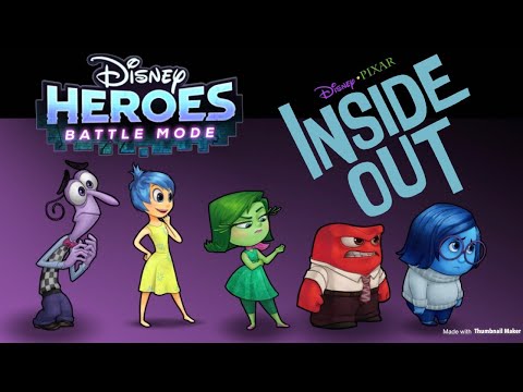 INSIDE OUT TEAM - Disney Heroes: Battle Mode - Anger, Joy, Sadness, Disgust, and Fear!