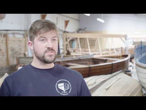 IBTC Lowestoft Boat Building Student Jeff