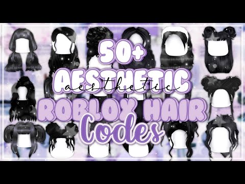 50+ Aesthetic black hair codes + How to use | Roblox
