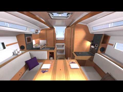 Discover the new Jeanneau Sun Odyssey 349 at the 2013 Paris Boat Show