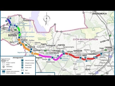Az M85-ös Csorna-Sopron szakasza, az én látószögemből !