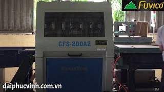 FUVICO. MÁY CẮT VẠCH PHẤN CAO TỐC CẮT LỰA KHUYẾT TẬT SFS-200A2 Kuangyung Đài Loan