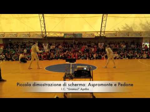 Incontro degli alunni dell'I.C. Gramsci con il campione Valerio Aspromonte