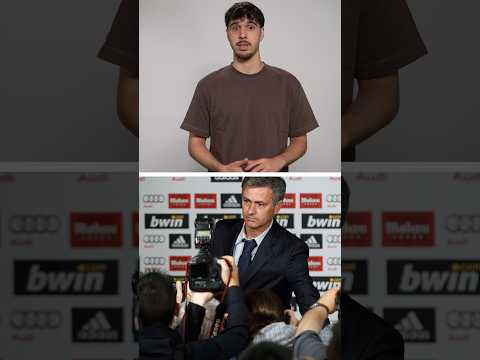 Las perlas de Mourinho en su primera etapa en el Real Madrid #shorts