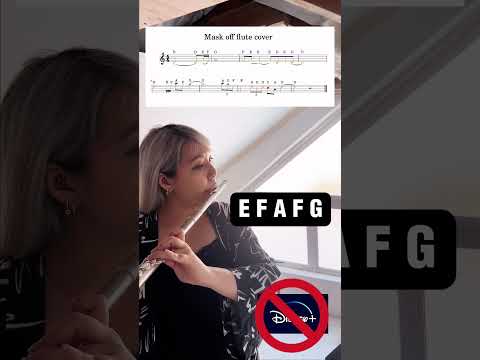 Mask off - Future |Flute cover| sheet music