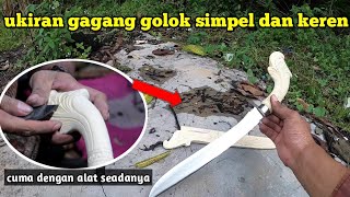 Download lagu keren dan simpel❗ membuat gagang golok sembelih❗❗ golok dari per cacing. mp3
