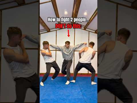How to fight 2 people?…