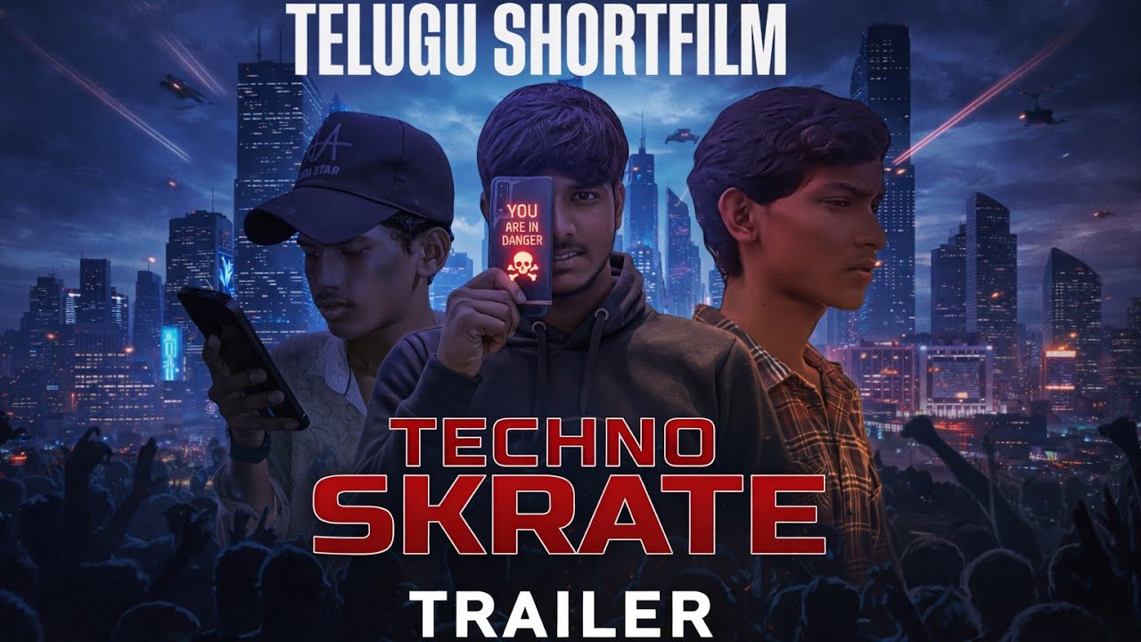 TECHNO SKRATE TRAILER, TELUGU SHORTFILM WITH ENGLISH SUBTITLES. (AI CONCEPT SHORTFILM)
