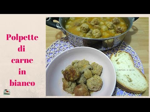 Ricetta Polpette di carne in bianco | Divertirsi in cucina