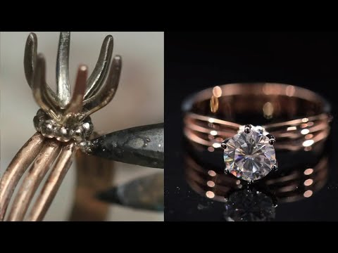 Episode 236 | Custom Minimalism Engagement Ring #craftsmanship #handmade  @MDTC Jewelry ​