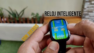 Reloj Inteligente económico con juegos, llamadas y mas!