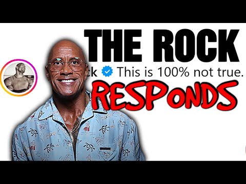 The Rock Responds To The Allegations