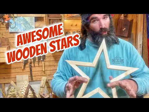 How To Make A Wooden Star .. DIY