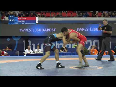 1/4 GR - 72 kg: M. GERAEI (IRI) v. R. ZOIDZE (GEO)