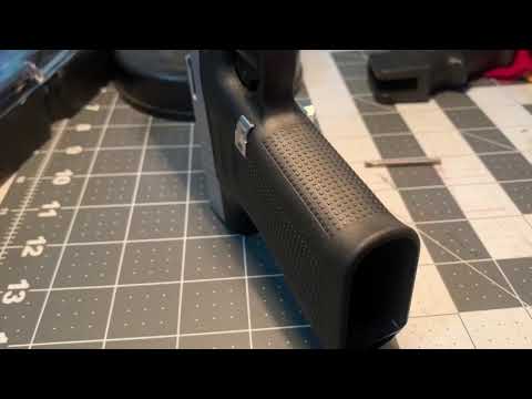Stippling job Glock 43x Part 1