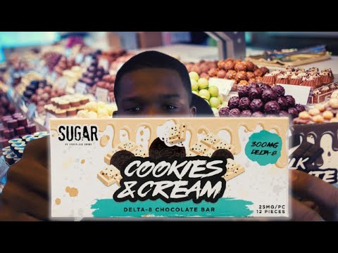 Delta-8 Cookies n Cream Candy Bar