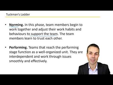 Tuckman's Ladder - Key Concepts in Project Management