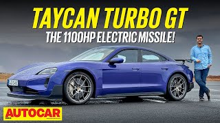 Porsche Taycan Turbo GT review - 0-100kph in 2.2 sec! | @autocarindia1