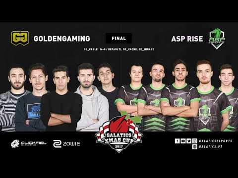 Galatics Xmas Cup 2017 - GoldenGaming vs. ASP Rise [Grande Final] [Finais LAN]