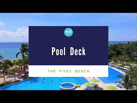 The Fives Beach Resort Pool Deck