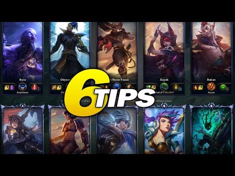 6 Tips to Win more starting from Champion Select to climb faster