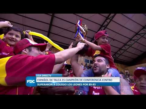 Español de Talca se consagra campeón de la Conferencia Centro de Liga DIRECTV