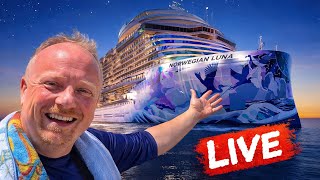 Norwegian Luna Christening Ceremony