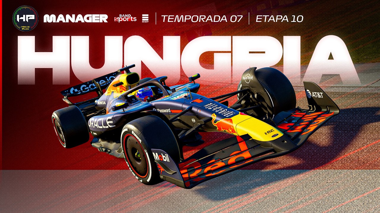 GP da Hungria - eSports | Etapa 10 - T7 | HP Manager 2026