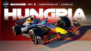 GP da Hungria - eSports | Etapa 10 - T7 | HP Manager 2026