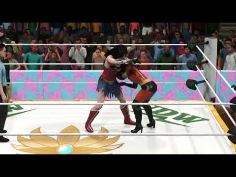 Wonder Woman/Batgirl vs. Elastigirl/Violet Parr