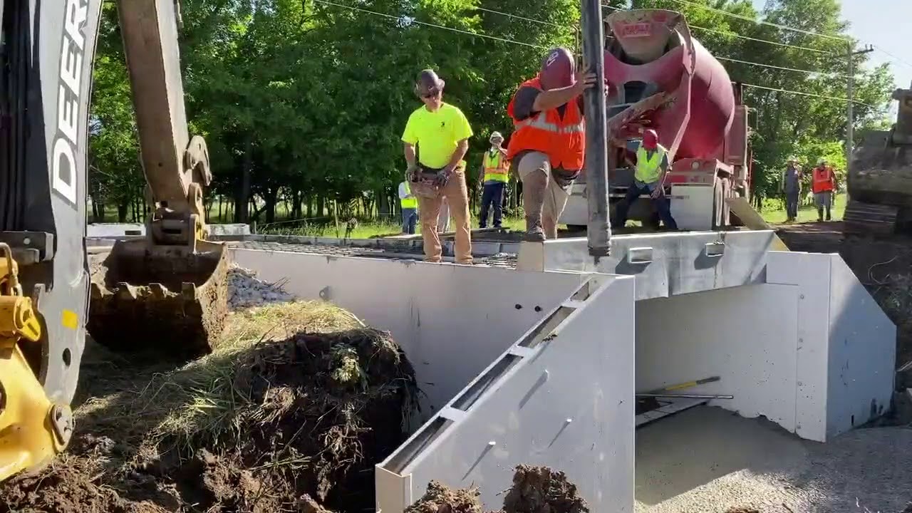 Fast Cast Bridge® Installation Timelapse: May 29, 2020