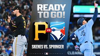 HOT START! ???? George Springer smacks a LEADOFF HOME RUN against Paul Skenes! ???? | MLB Highlights