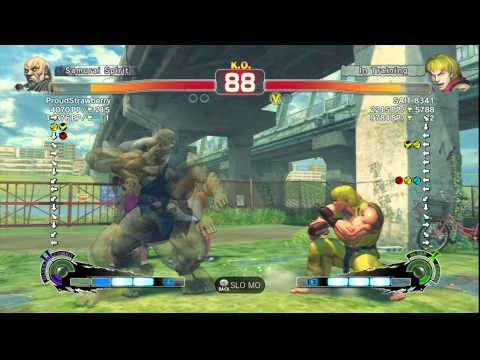 USFIV~ Gouken (ProudStrawberry) vs.  Ken (SAIT 8341) HD