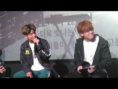 190413 아디다스 토크쇼 1 (VINXEN,HAON 포커스)