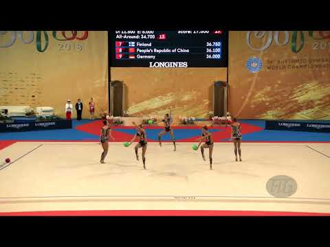 Russian Federation (RUS) - 2018 Rhythmic Worlds, Sofia (BUL) - Qualifications 3 Balls + 2 Ropes