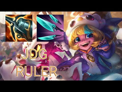 JDG Ruler Tristana ADC VS Jhin | KR Master Patch 13.24