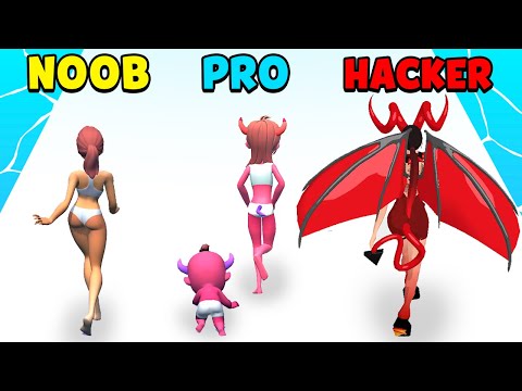 NOOB vs PRO vs HACKER - Fairy Rush