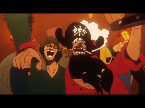 Blackbeard & Kuzan talk about the Man Possessing A Burn Scar