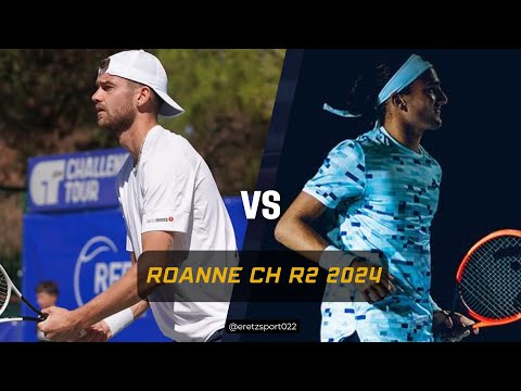 Roanne Challenger 2024 R2: Jerome Kym vs. Mattia Bellucci [3] Highlights