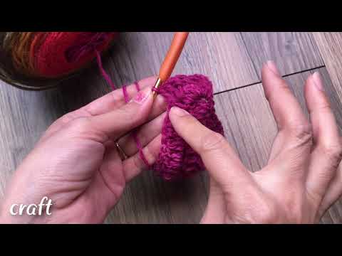 Hướng dẫn móc khăn tam giác hoa nổi- Vela flower shawl P1