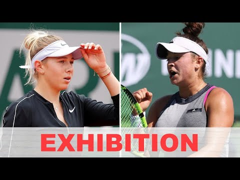 Amanda Anisimova vs Caroline Dolehide EXHIBITION 2020