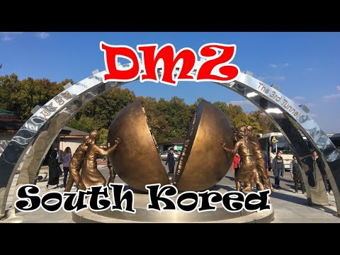 Visit The Demilitarized Zone (DMZ), South Korea ep7 - travel calatorie vlog video