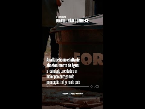 Em Japorã, no Mato Grosso do Sul, muitas famílias ainda vivem assim. Mais de 50% da população é ind