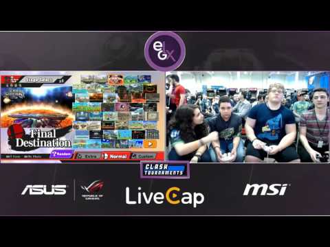 EGLX - Jay + SuperGirlKels vs DKBill + Gains - Smash 4 Wii U