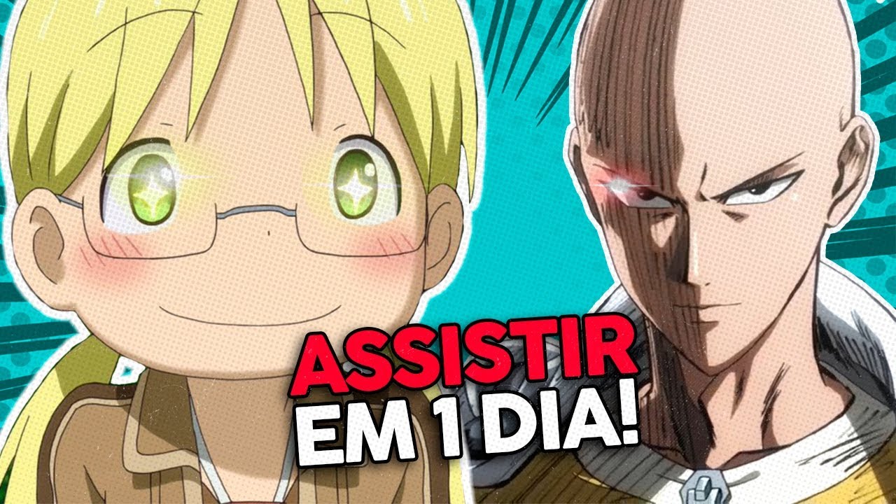 6 Animes INCRÍVEIS pra ASSISTIR EM 1 DIA!