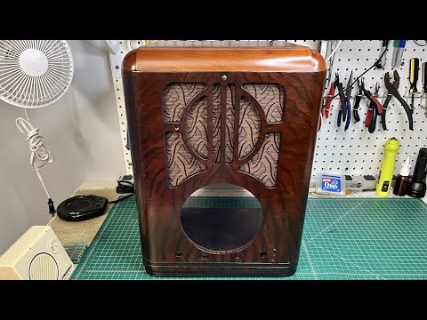 Zenith 6S229 - Power Transformer Prep, New Grille Cloth & Waterslide Decal