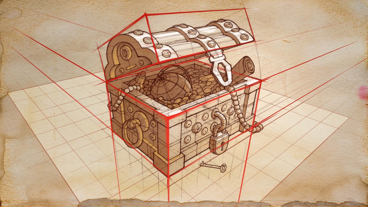 Perspective for Drawing Anything - Marshall Vandruff's Course