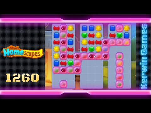 Homescapes Level 1260 - No Boosters Gameplay