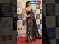 Sanjana Sanghi Rolls Up In Style To The Zee Cine Awards Making A Splash In A Stunning Saree Look