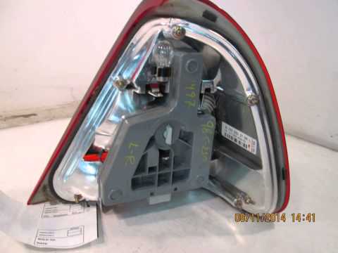 1998 Mercedes C230 Tail Light / Rear Lamp LR GOOD SHAPE 202TYPE - mbiparts.com Used OEM Merce... OEM